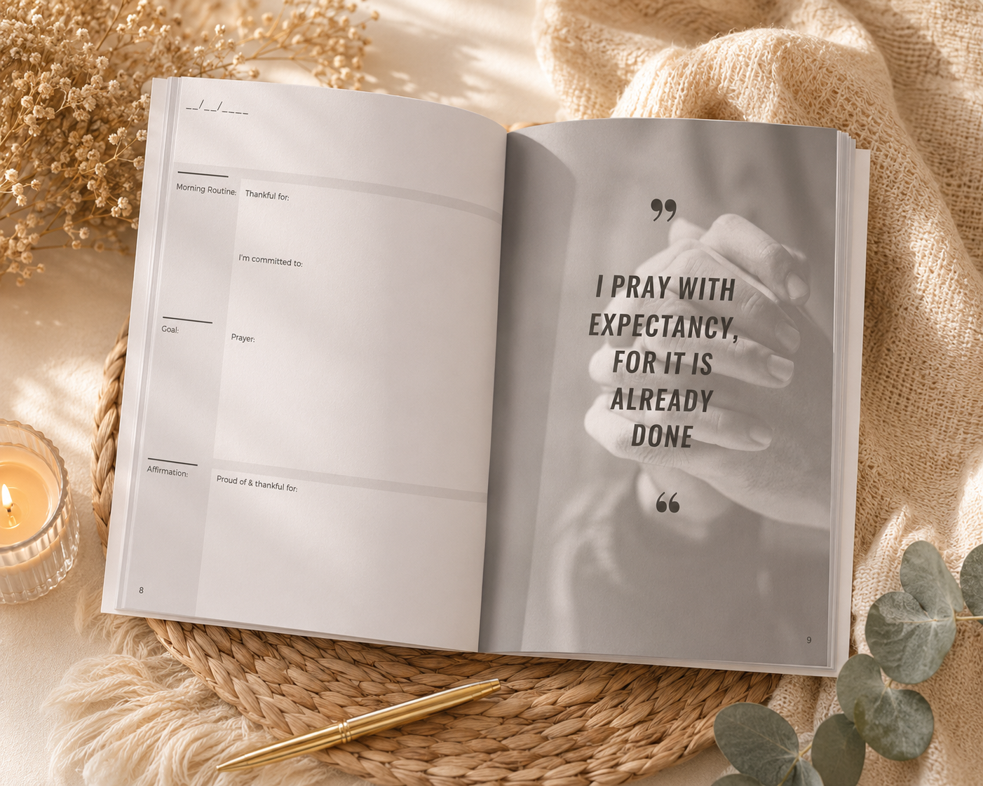 90 Day Purpose Prayer Journal