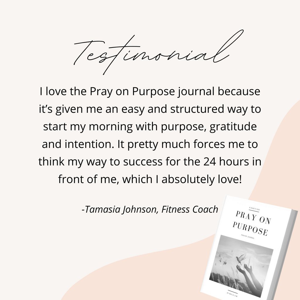 90 Day Purpose Prayer Journal